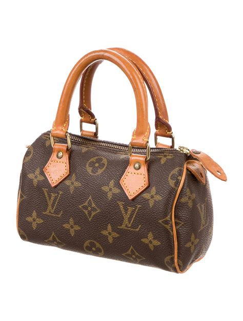 LOUIS VUITTON 2004 Monogram Mini Speedy Handbag 